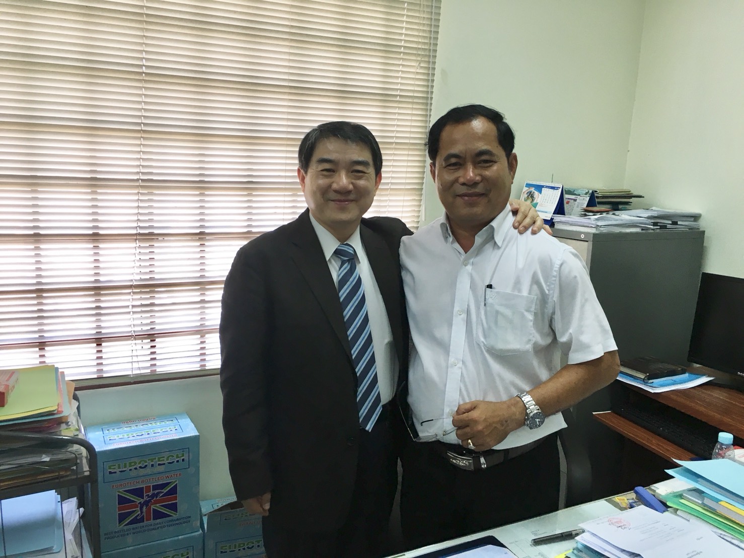 【即時訊息】醫材公會洪理事長拜訪柬浦寨衛生部食品藥物處處長