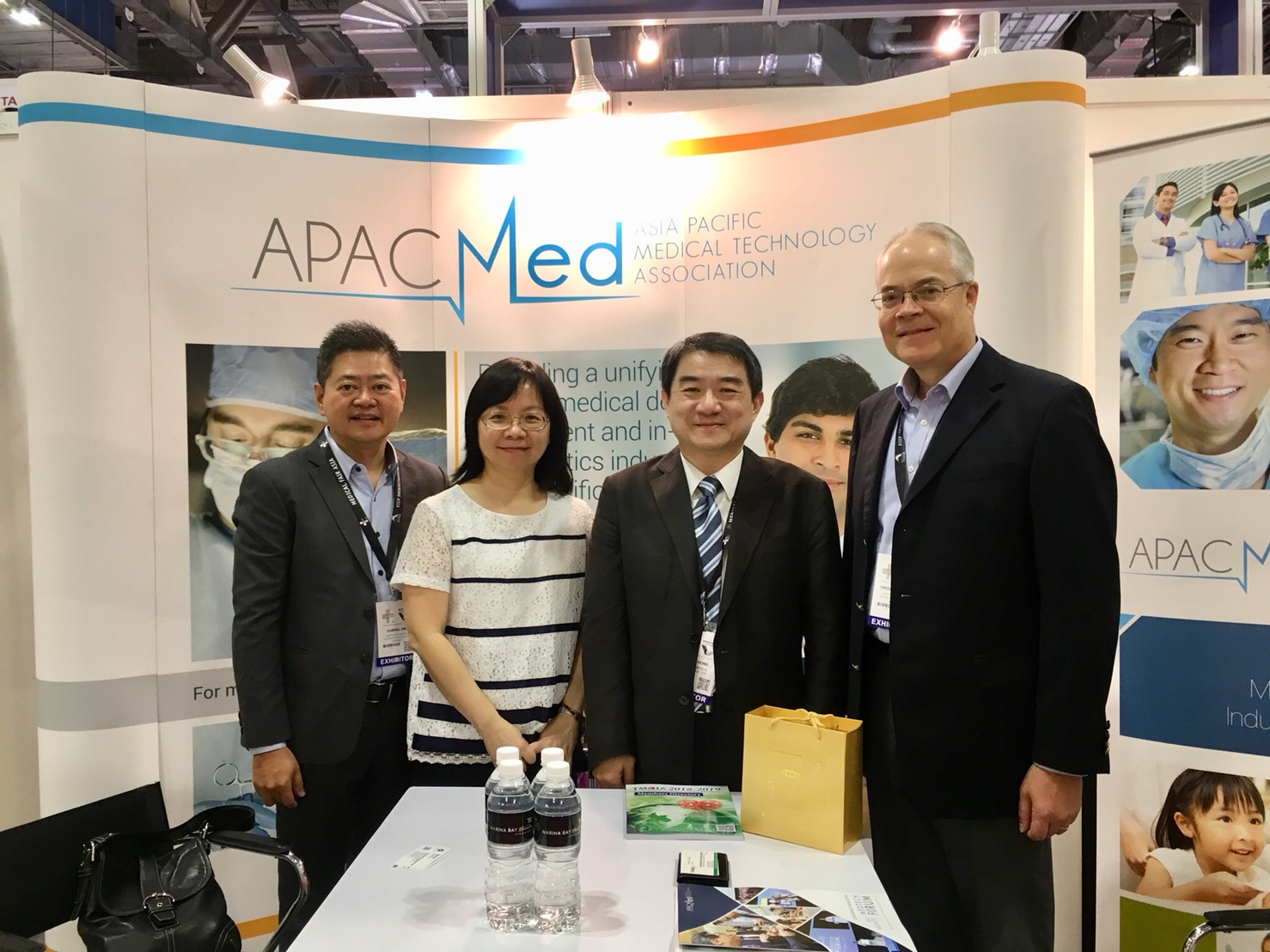 【即時訊息】 醫材公會洪盛隆理事長拜會新加坡APACMed (亞太醫療技術協會)