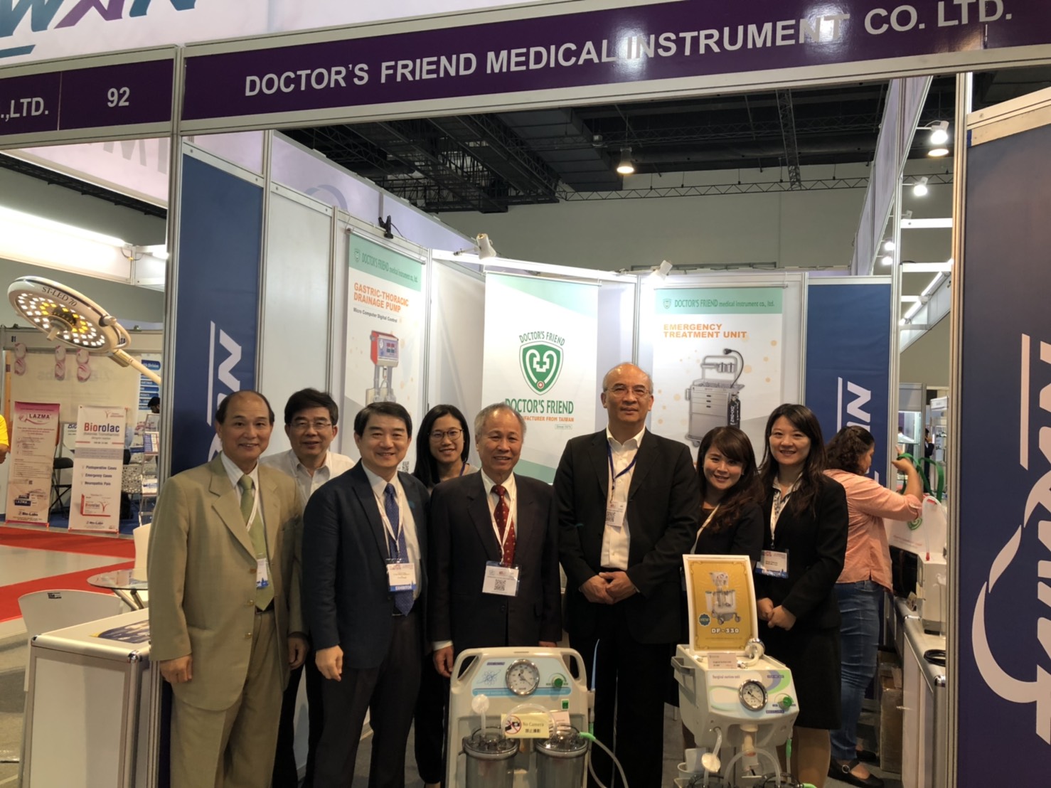 【展覽】洪理事長率團至「菲律賓國際醫療展 (Medical Philippines Expo)」參展 !