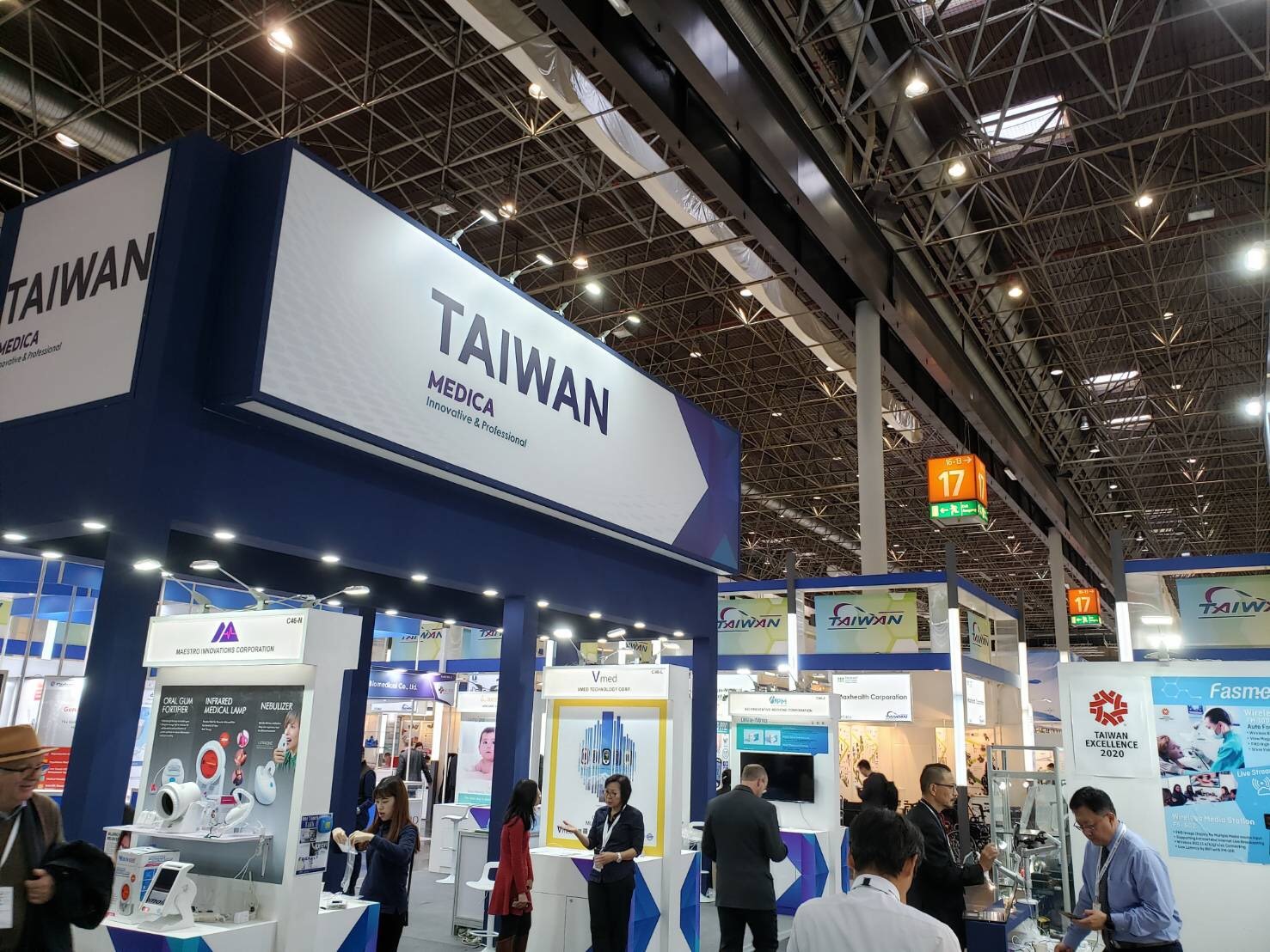 【展覽】「2019 德國杜塞道夫醫療器材展(MEDICA)」 已於11月18日至21日熱烈展開